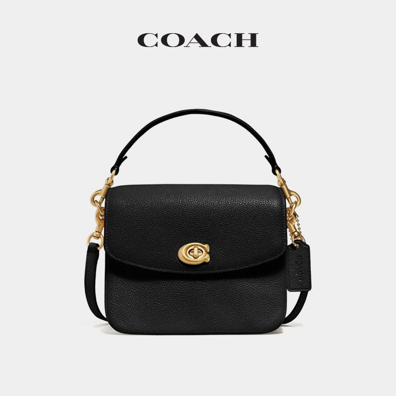 COACH/蔻驰女士经典标志CASSIE斜挎包手提包通勤休闲