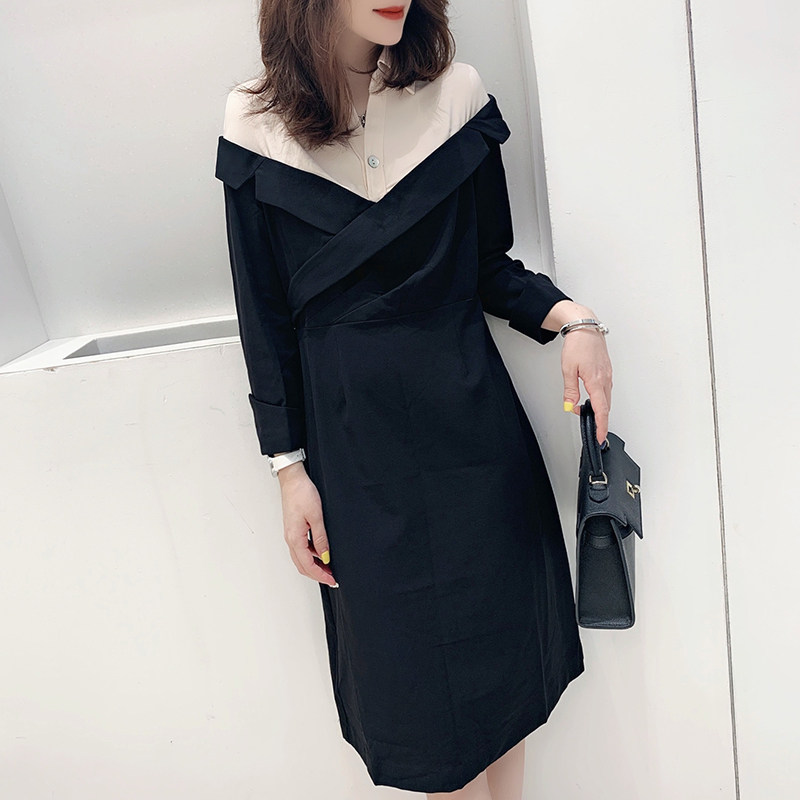 欧货潮气质宽松显瘦2020新款连衣裙 蜜恒连衣裙