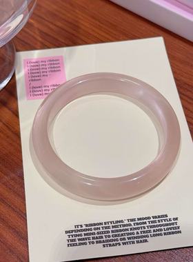 抖音热销猫眼石手镯国风庙会叠戴琉璃手串景点送礼小众蔷薇石