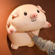 Ragdoll plush toy haha ນອນ