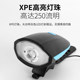 Bicycle light headlight strong light night riding children's horn light