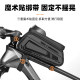 Bike hard shell front beam bag waterproof upper tube bag mountain bike