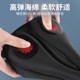 Shock-absorbing waterproof road seat cushion cover with light for bicycle