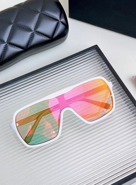 香墨镜大框户外骑行防风运动墨镜男女登山滑雪护目板材显瘦太阳镜