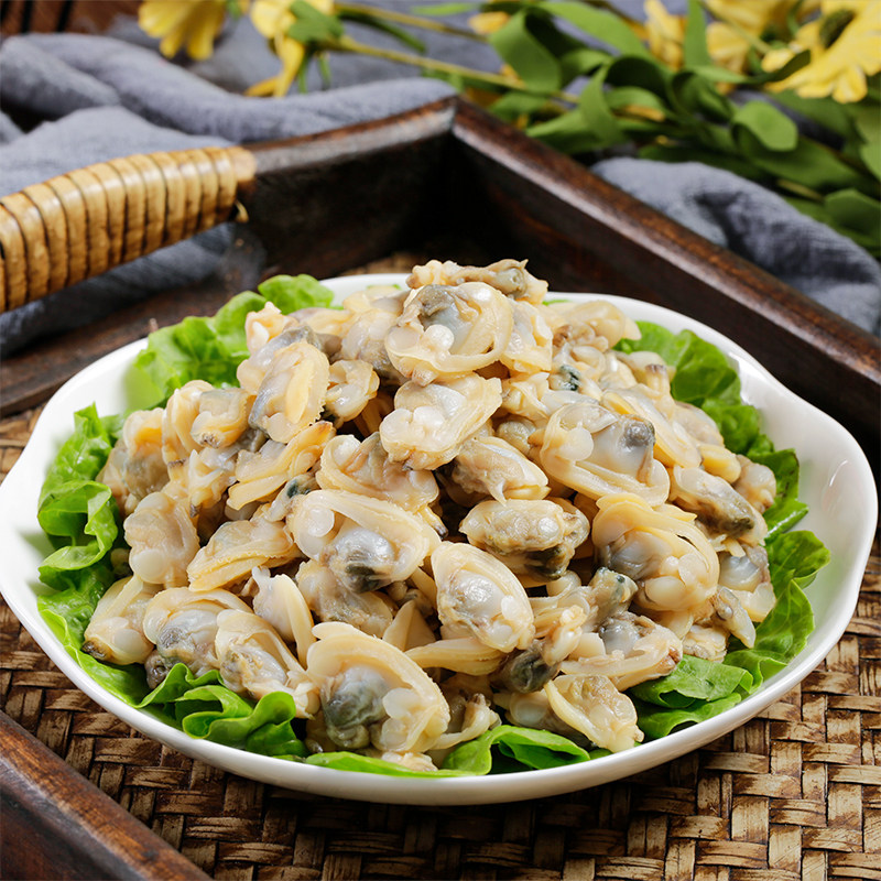 无沙花蛤肉蛤蜊500g新鲜冷冻速冻煮花甲肉肉黄蚬子肉海鲜水产商用,淘宝优惠券,粉丝福利购,淘宝优惠卷