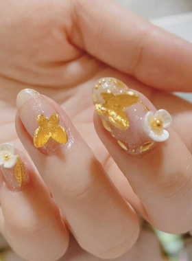 日本品牌MissMoeGel金属蝴蝶饰品