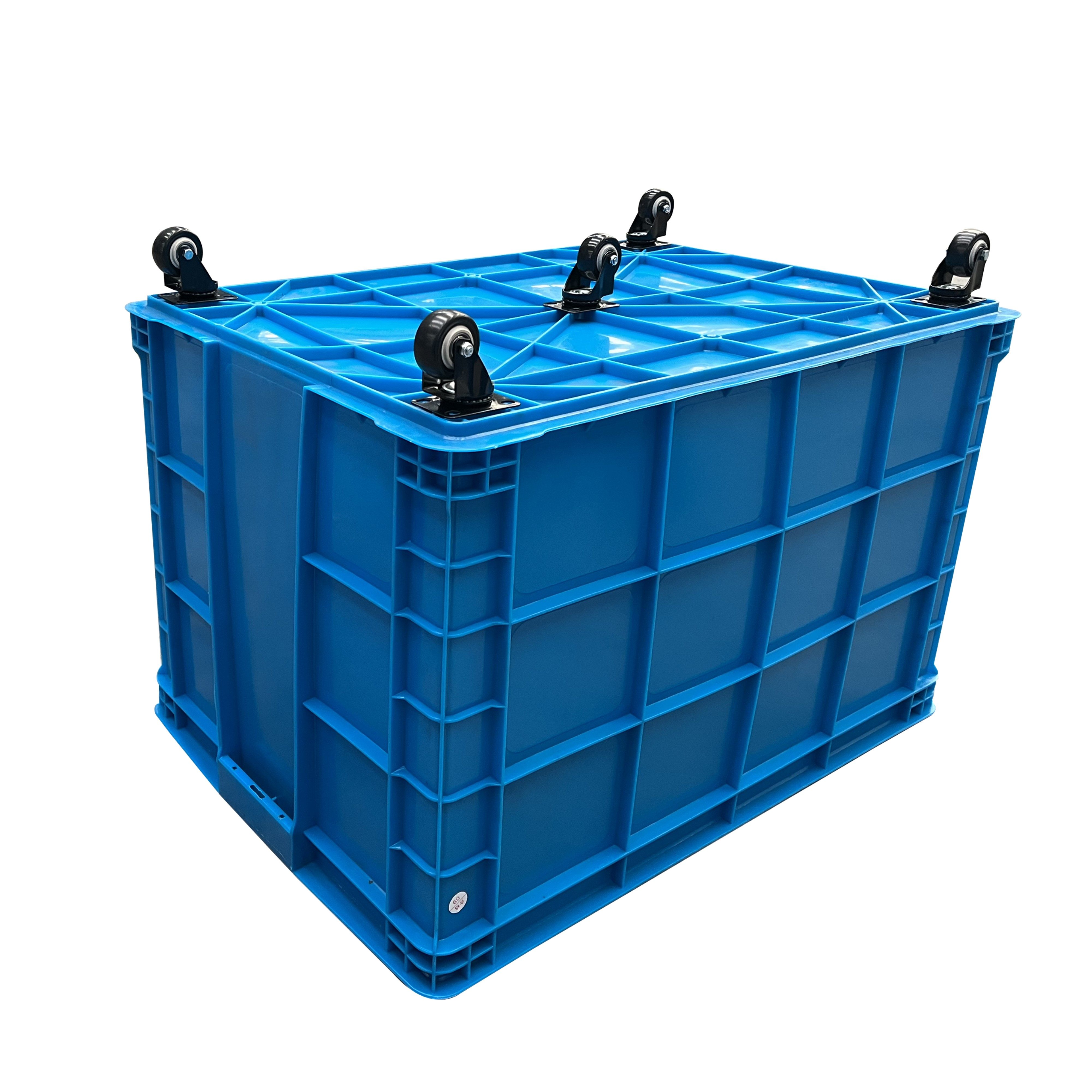 加厚带轮塑料箱带拉杆塑料箱配盖子特厚周转箱快递服装拉货小推车,淘宝优惠券,粉丝福利购,淘宝优惠卷