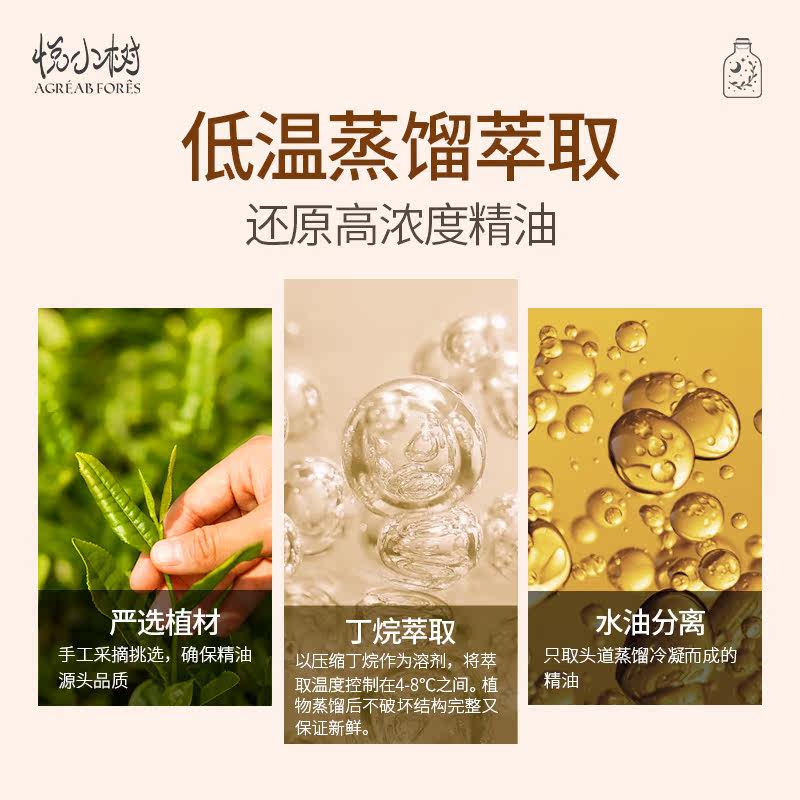 悦小树茶树面部单方祛痘印控油护肤 悦小树单方精油