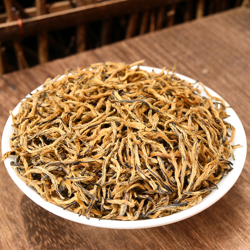 2022新茶武夷红茶特级芽中芽蜜香黄芽高山嫩芽金骏眉茶叶共500g