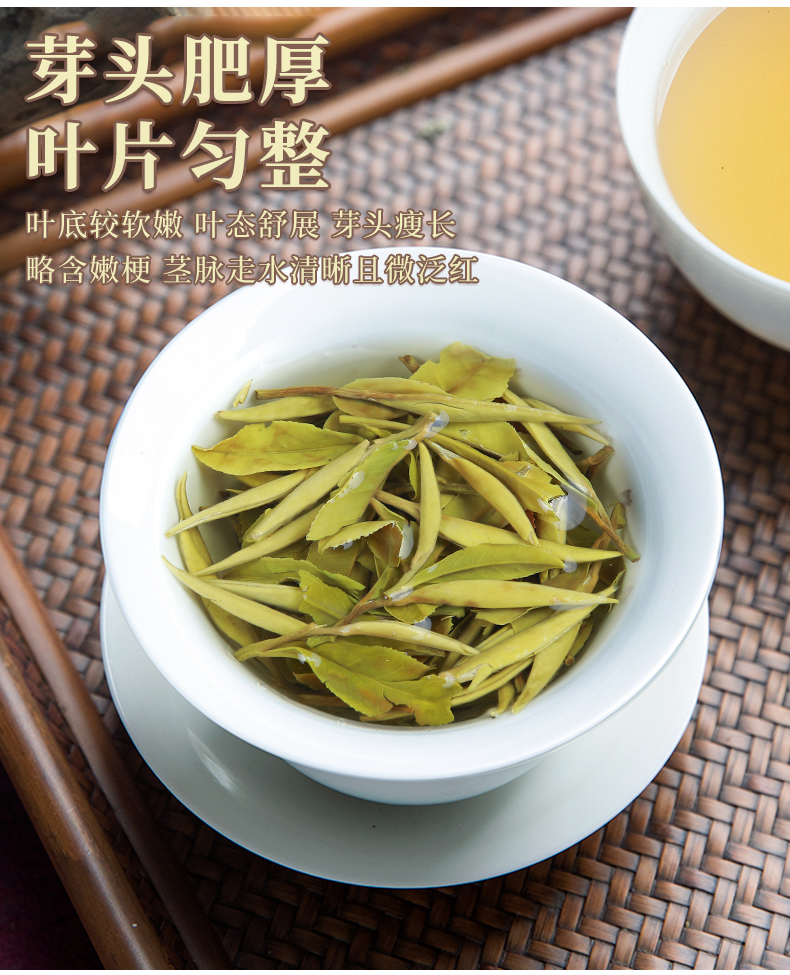 正宗2019年花香福鼎荒山新茶明前白牡丹茶饼10片整提包装共3000g