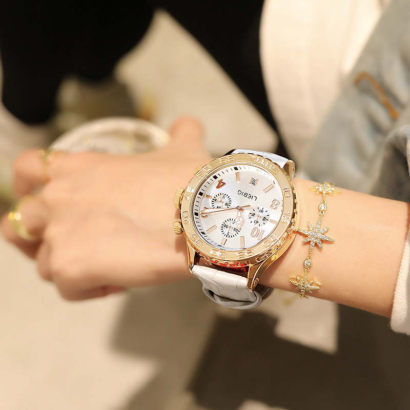 女时尚新款小众简约高级感石英表 莱宾吉国产腕表