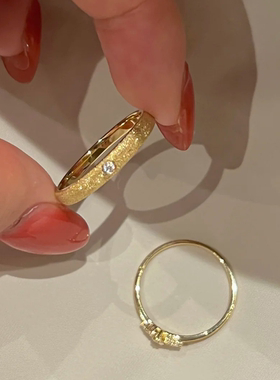 OBD原创925银实验室培育钻石对戒