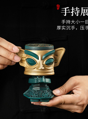 三星堆青铜香篆炉文创纪念品