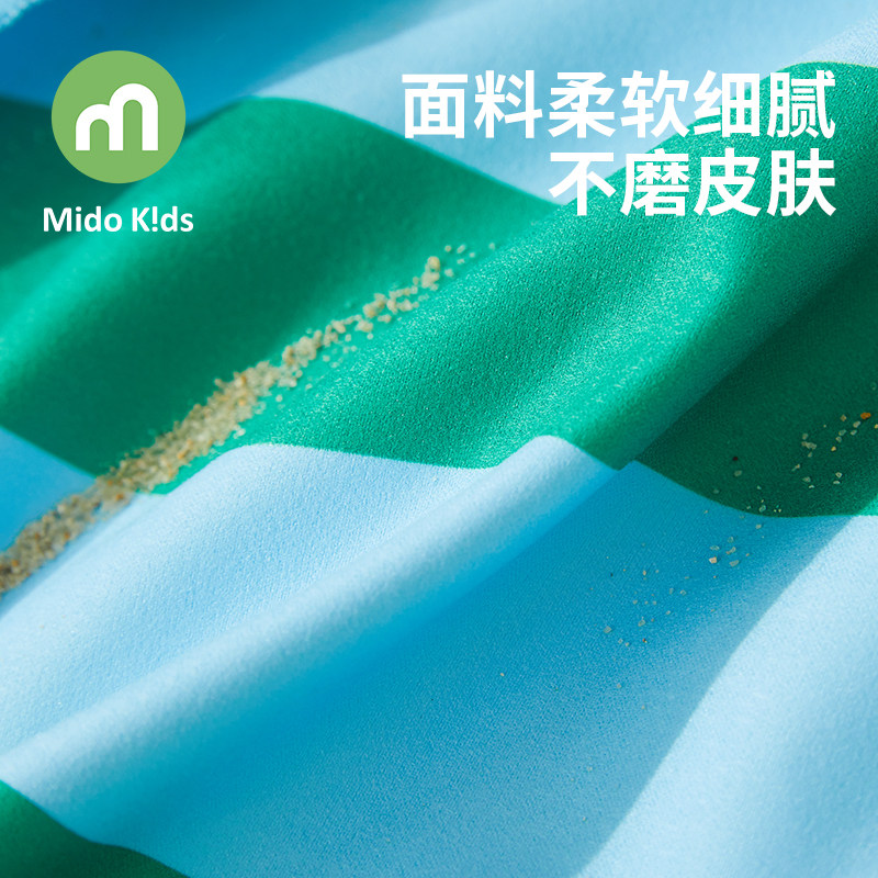 儿童沙滩浴袍夏季男童斗篷浴巾女童游泳吸水速干可穿式浴衣浴巾,淘宝优惠券,粉丝福利购,淘宝优惠卷