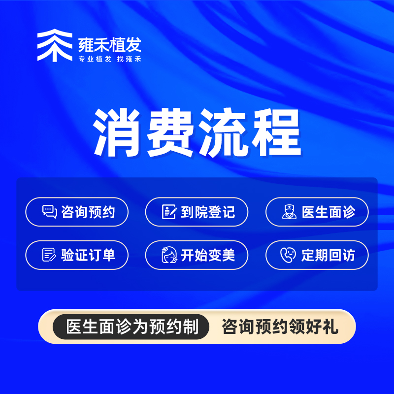 雍禾植发美学发际线种植美人尖额角稀疏发际线后移1500单位一口价 - 图3