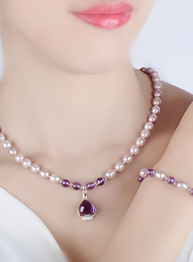 katilove法式复古珍珠锁骨链礼物