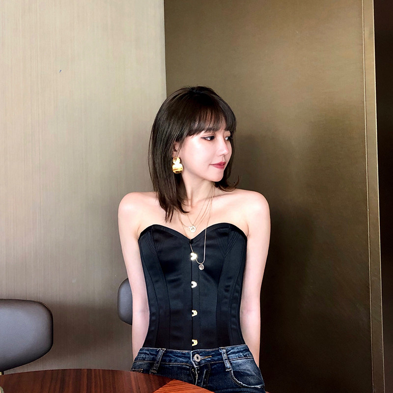 UPKO束身衣情趣性感内衣胸衣制服套装睡裙挑逗调情战袍女小胸显大_虎窝淘