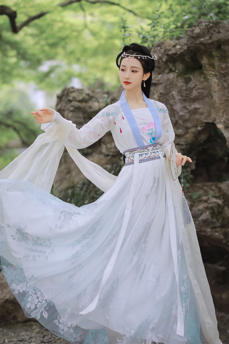 原创澜烟女正品中国风齐腰公主汉服 誉纪汉服