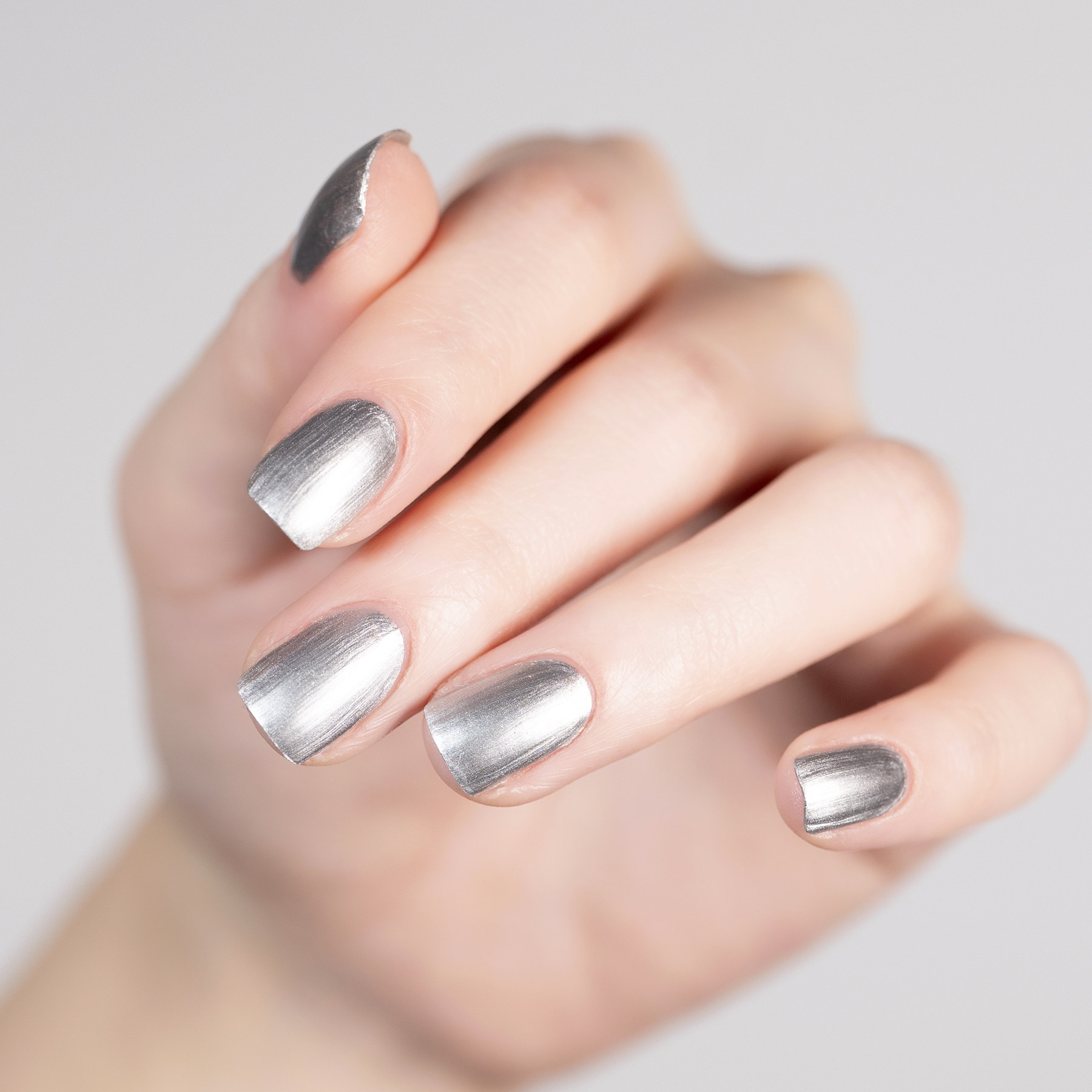 OPI银色指甲油女亮面金属质感F024 Chrome clawz镜面银银灰调显白,淘宝优惠券,粉丝福利购,淘宝优惠卷