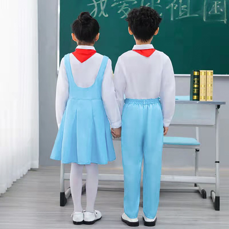 六一儿童合唱演出服中小学生大合唱服冯琳同款诗歌朗诵表演服夏装