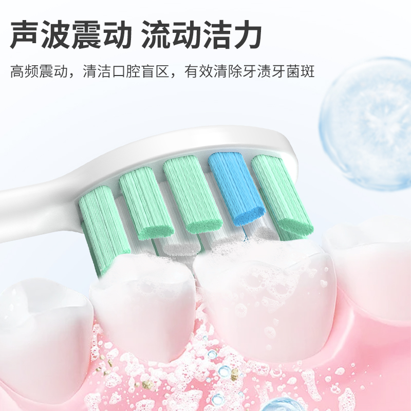 澳松适配Paul Frank/大嘴猴电动牙刷头替换通用博炫A6S+plusF艾优