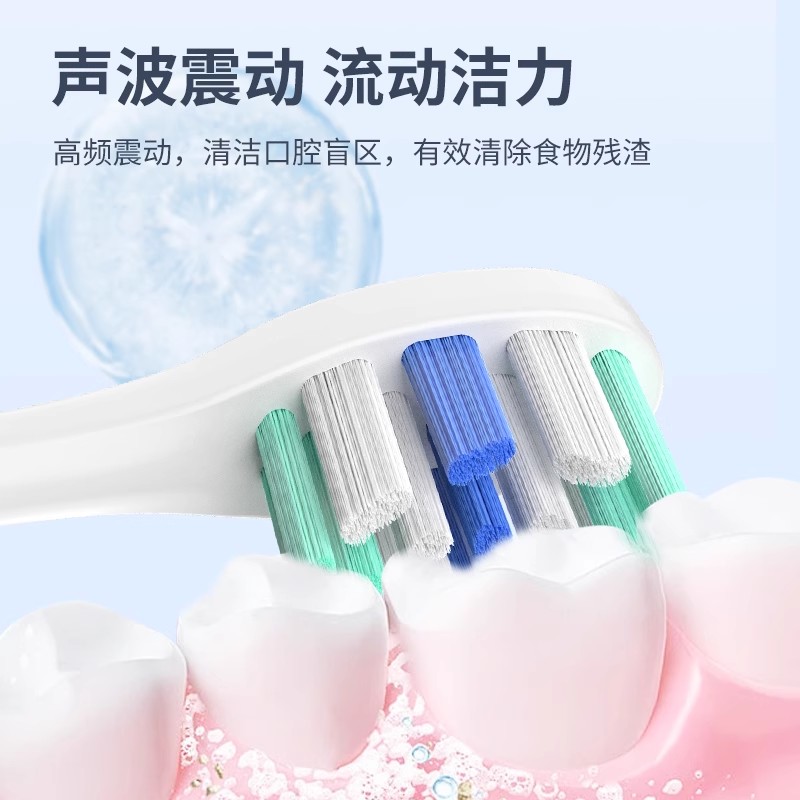 澳松适用usmile电动牙刷头Y1/U1/U2/Y10/P10笑容加替换通用成人头