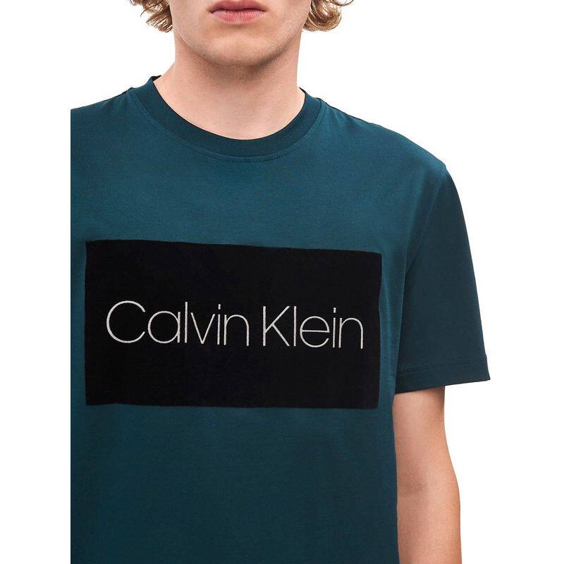 calvin klein男圆领短袖字母t恤 FANTASIA海外运动T恤