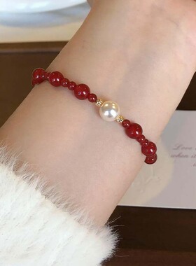 【红胭若雪】天然红玛瑙施家高亮