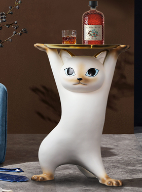 搞怪落地妖娆猫乔迁新居礼品礼物