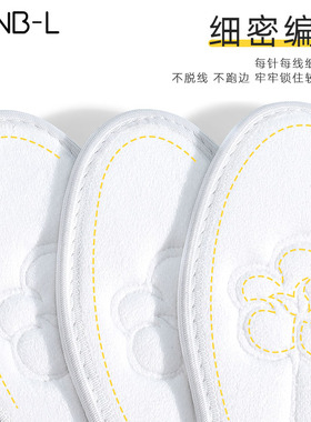 冬季棉花刺绣加厚保暖鞋垫