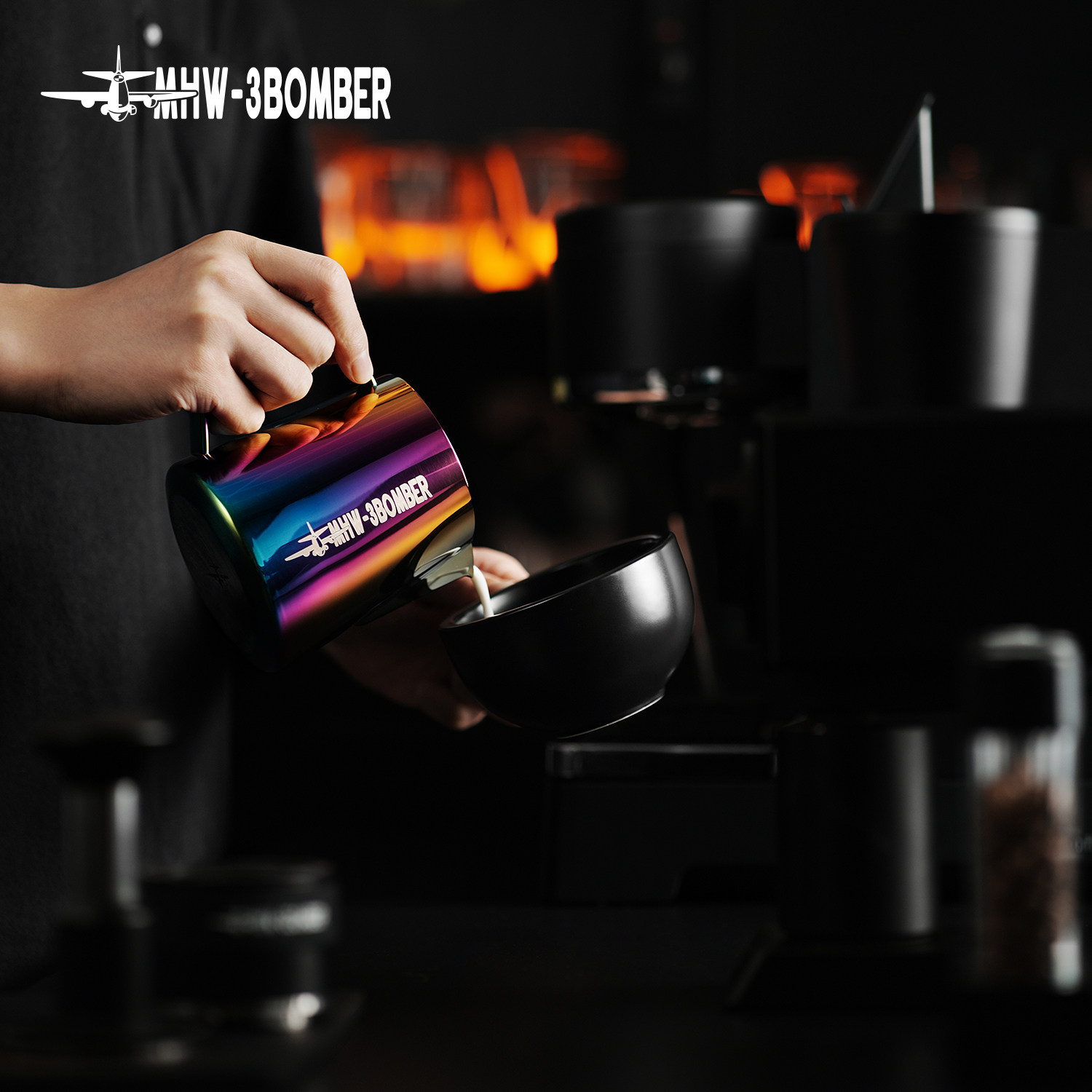 MHW-3BOMBER轰炸机拉花缸5.0 拉花专用咖啡杯不锈钢拉花杯打奶缸,淘宝优惠券,粉丝福利购,淘宝优惠卷