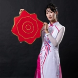 Носовой платок цветы взрослые танцы пара специальных платковых квадратных танцев на северо -восток скручивание восьмиугольных платок янга