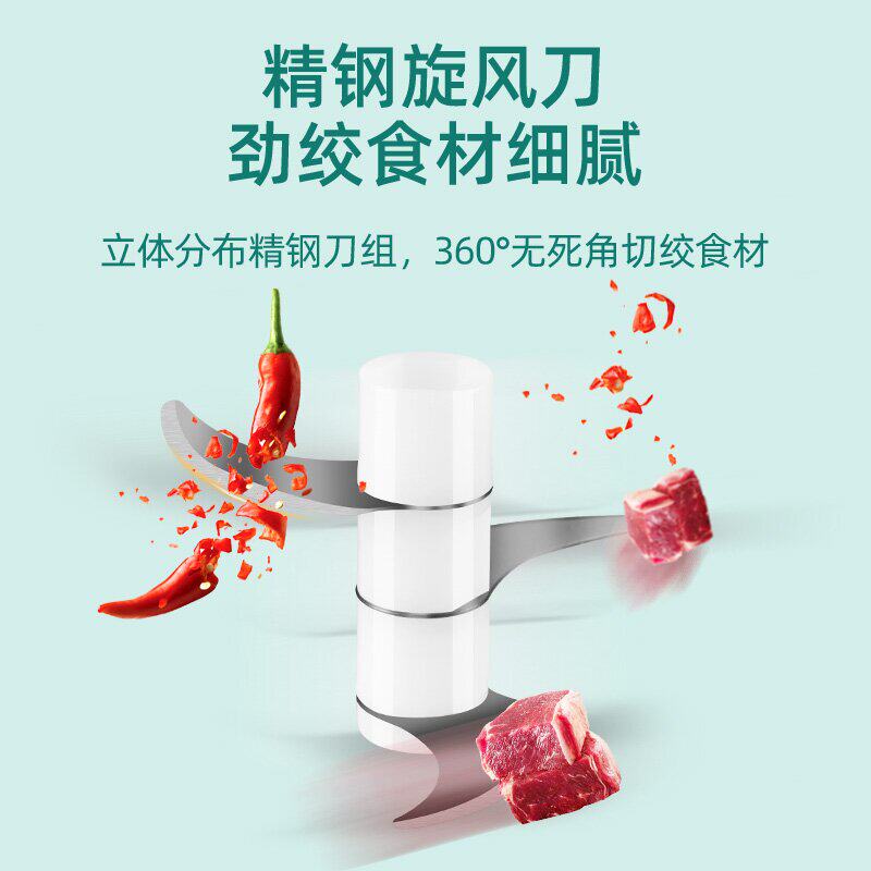 绞肉机家用电动小型多功能搅拌器 美祥奈明科绞肉机/碎肉宝