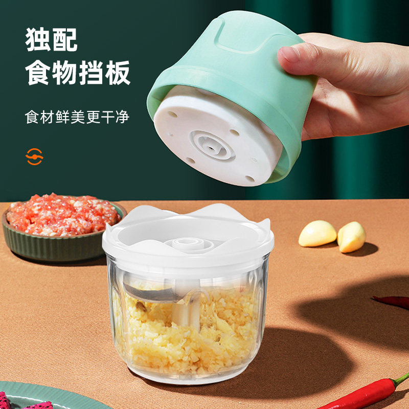 电动辅食机宝宝料理神器小型搅碎机 美祥奈明科电动辅食料理棒