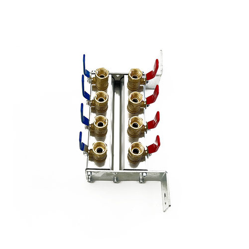 双排注塑机水排带球阀多管路水位分流器注塑机分水器机械设备配件 - 图3