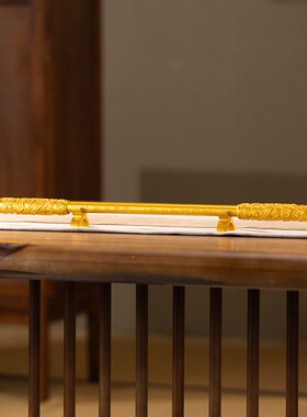 朱炳仁黄铜中式齐天大圣日含男生底座如意摆件祝福礼物金箍棒