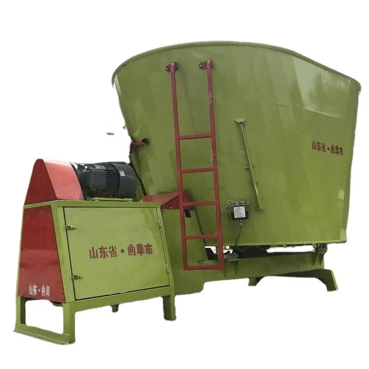 牵引立式双绞龙拌草机牛羊配方饲料混合机粉碎打包稻草电动搅拌机,淘宝优惠券,粉丝福利购,淘宝优惠卷