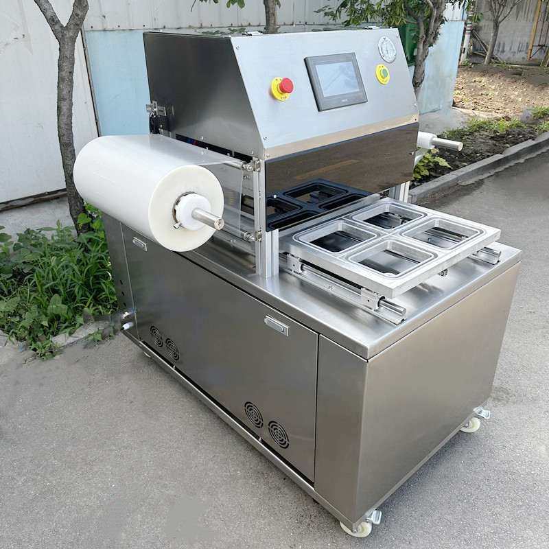 梅菜扣肉盒式真空包装机 气调锁鲜封碗机 魔芋结嫩豆腐真空封盒机,淘宝优惠券,粉丝福利购,淘宝优惠卷