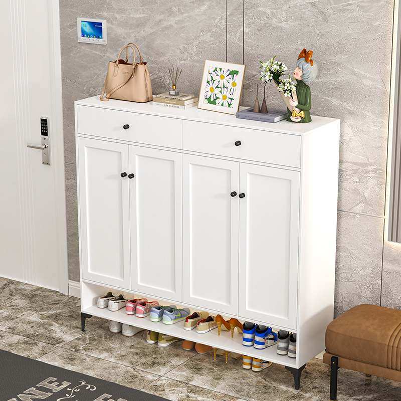 2025新款钢制鞋柜家用超薄带抽屉入户玄关柜大容量储物柜过道窄柜,淘宝优惠券,粉丝福利购,淘宝优惠卷