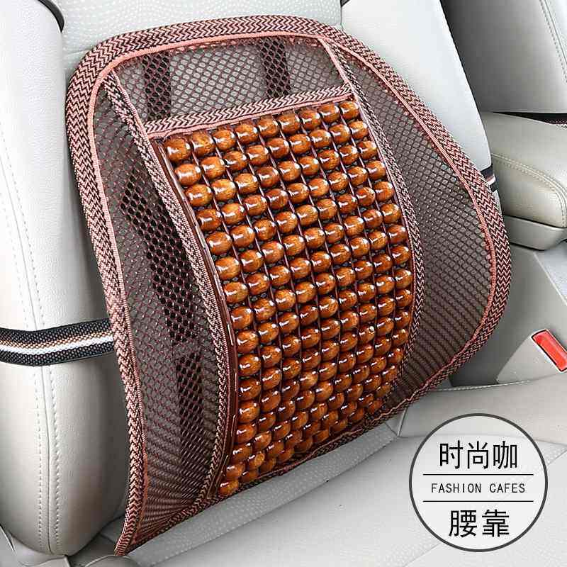 厂家汽车木珠腰靠透气腰家用靠背垫办公垫四季腰按摩垫护座椅通风,淘宝优惠券,粉丝福利购,淘宝优惠卷