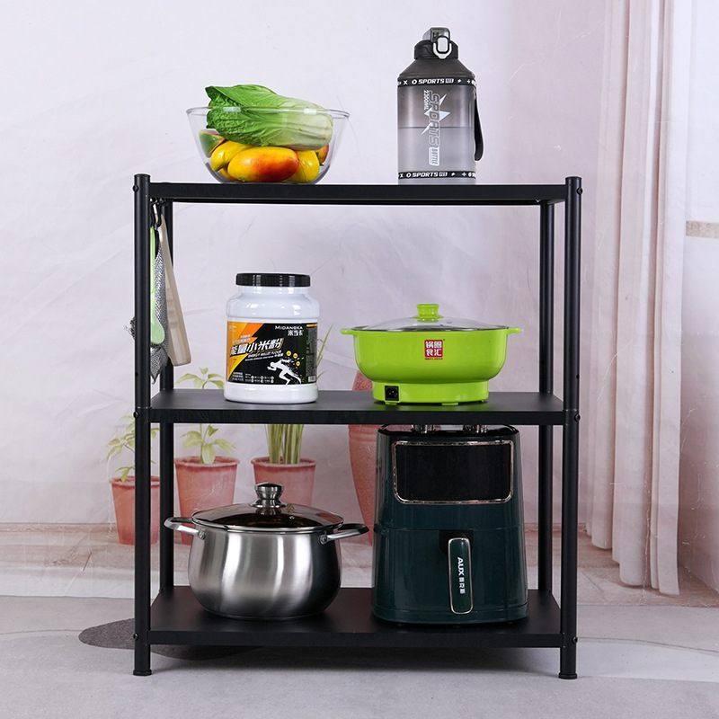 微波炉置物架带储物两层加厚落地收纳架子整理烤箱多层厨房批发,淘宝优惠券,粉丝福利购,淘宝优惠卷