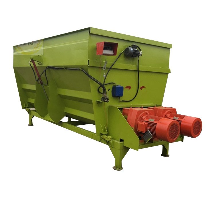 固定式双螺旋草捆搅拌机粉碎打包秸秆料制备机牛羊配方饲料拌料机,淘宝优惠券,粉丝福利购,淘宝优惠卷