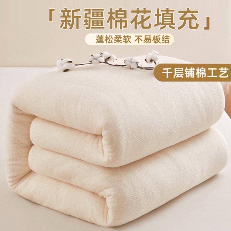 新疆棉被鱼鳞网棉花被被加厚保暖芯被褥垫冬被子被棉絮,淘宝优惠券,粉丝福利购,淘宝优惠卷