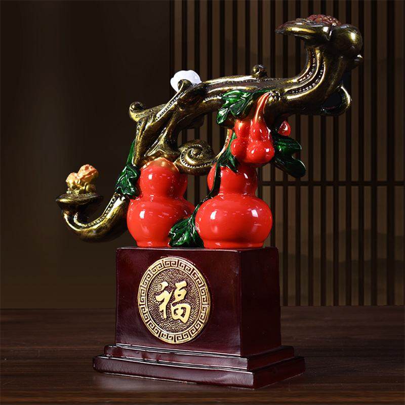 平安如意苹果新年摆件乔迁装饰品礼品玄关新居客厅新中式酒柜电视,淘宝优惠券,粉丝福利购,淘宝优惠卷