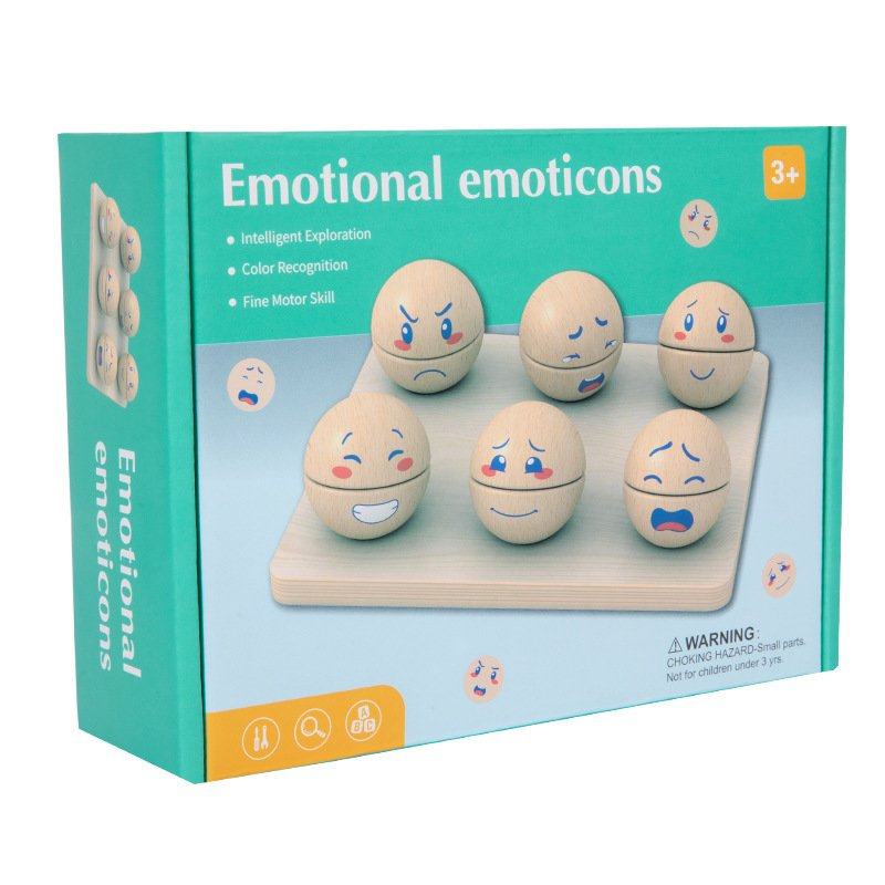 木制早教益智跨境儿童亲子解压蛋玩具发泄桌面积木积木互动蛋表情,淘宝优惠券,粉丝福利购,淘宝优惠卷