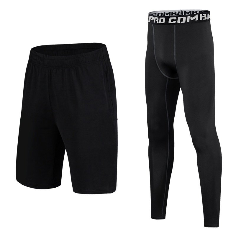 新品 男pro健身运动紧身裤 篮球打底训练长裤跑步速干排汗压缩裤,淘宝优惠券,粉丝福利购,淘宝优惠卷