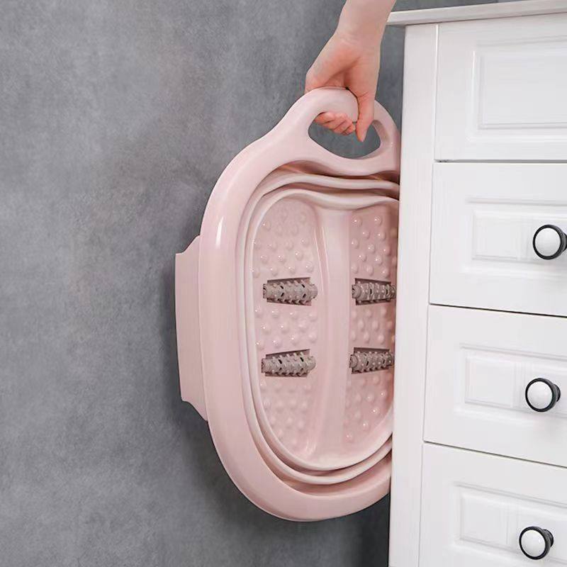 泡脚桶折叠足浴盆洗桶式按摩带便捷足浴批发塑料旅行家用滚轮脚盆,淘宝优惠券,粉丝福利购,淘宝优惠卷