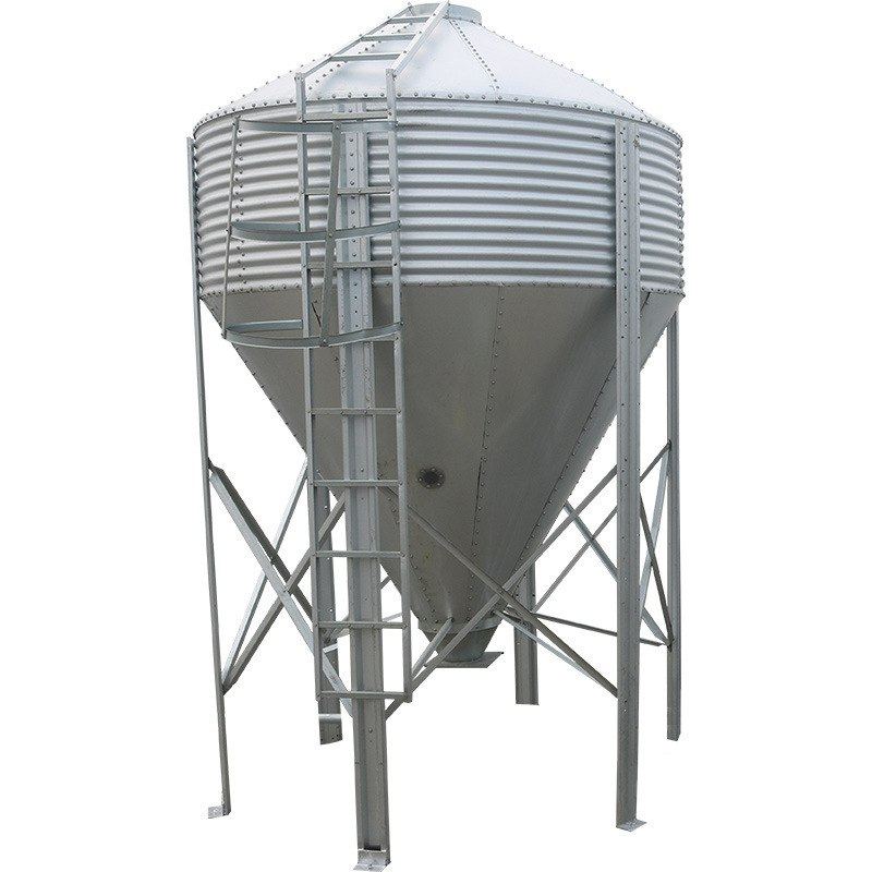 镀锌板料塔 全自动大容量养殖料仓料线 定制养猪用自动喂料设备,淘宝优惠券,粉丝福利购,淘宝优惠卷