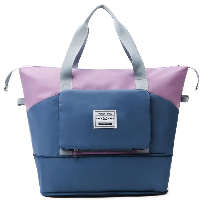 新品 2023新款大容量折叠短途旅行包干湿分离健身运动包手提待产,淘宝优惠券,粉丝福利购,淘宝优惠卷