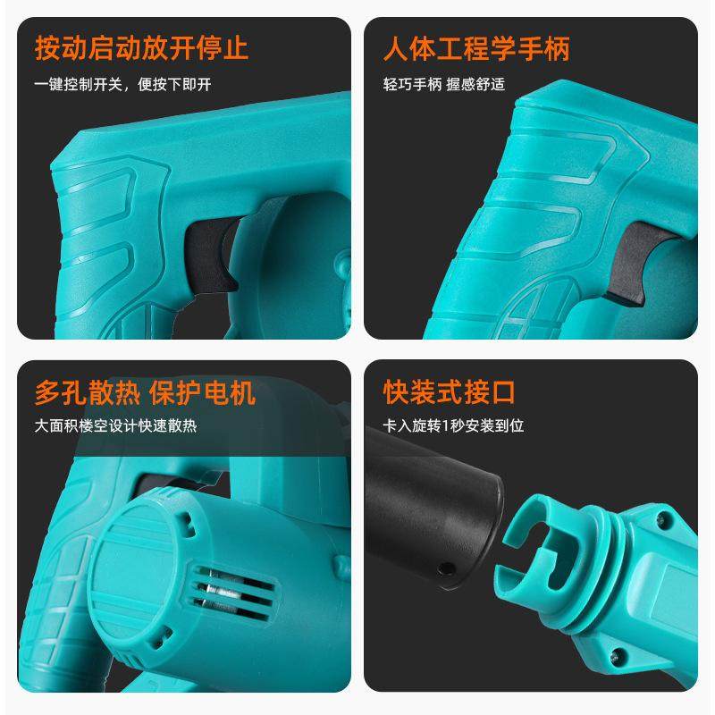 跨境便携式无刷锂电充电式小型鼓风机工业用批发大功率工厂吸尘器,淘宝优惠券,粉丝福利购,淘宝优惠卷